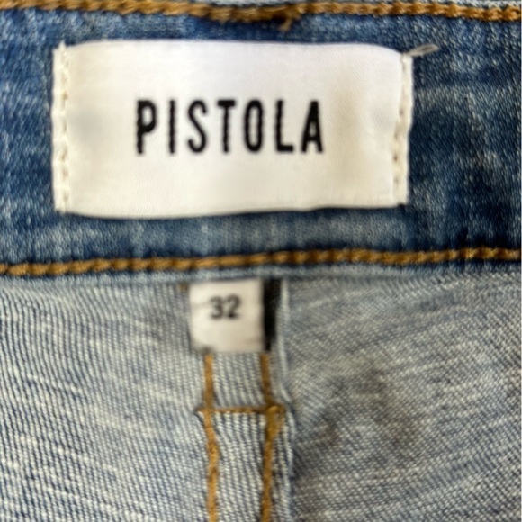 PISTOLA Arielle Skinny High Waist Scissor Cut Hem Jean Size 32 - Picture 6 of 9
